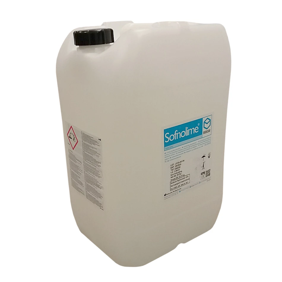 Chaux Sodée 797 SOFNOLIME Bidon De 20 Kg 3 Chaux Sodée 797 SOFNOLIME Bidon De 20 Kg