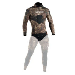 SEAC GHOST Marron Veste 7 Mm 6 SEAC GHOST Marron Veste 7 Mm -Plongée Soldes Boutique SEAC GHOST maron veste 7 mm 1 1