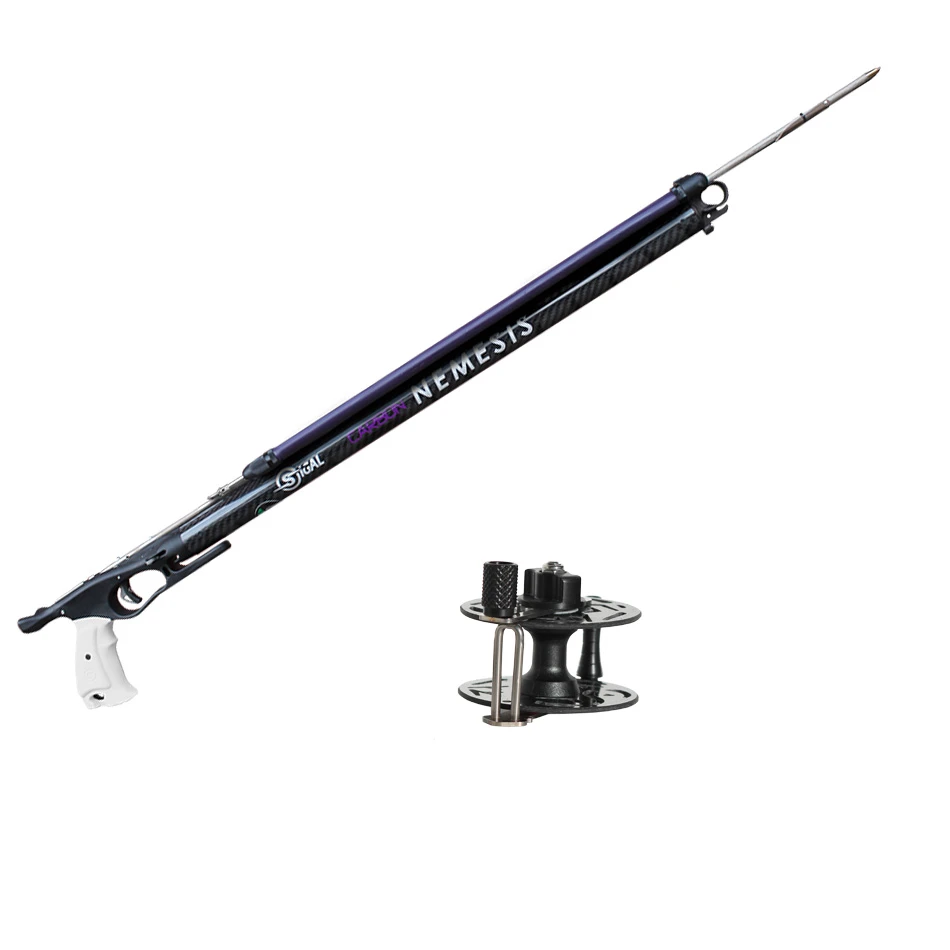 SIGALSUB NEMESIS CLOSED CARBON Arbalète De Pêche Sous Marine Tête Fermée Avec Moulinet 3 SIGALSUB NEMESIS CLOSED CARBON Arbalète De Pêche Sous Marine Tête Fermée Avec Moulinet