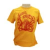 L'ARAIGNEE T-Shirt ARAIGNEE DE MER Jaune/rouge -Plongée Soldes Boutique t shirt araignee jaune rouge 09 12 22